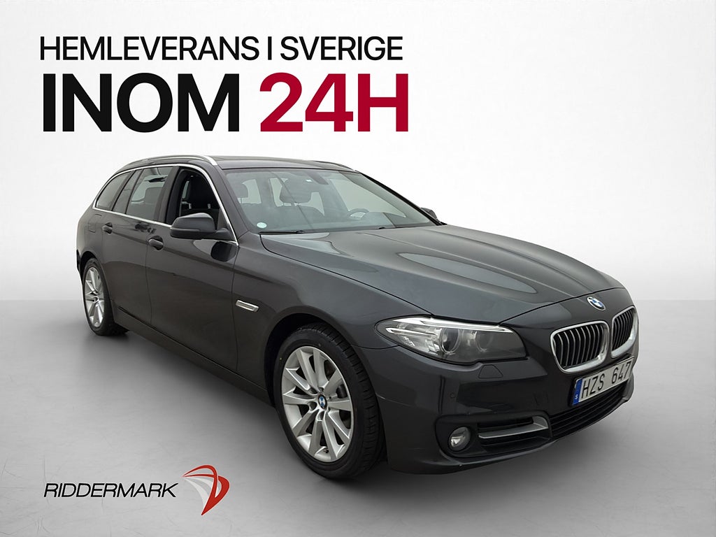 BMW 520d xDrive Touring 184hk Drag Pano Skinn Navi