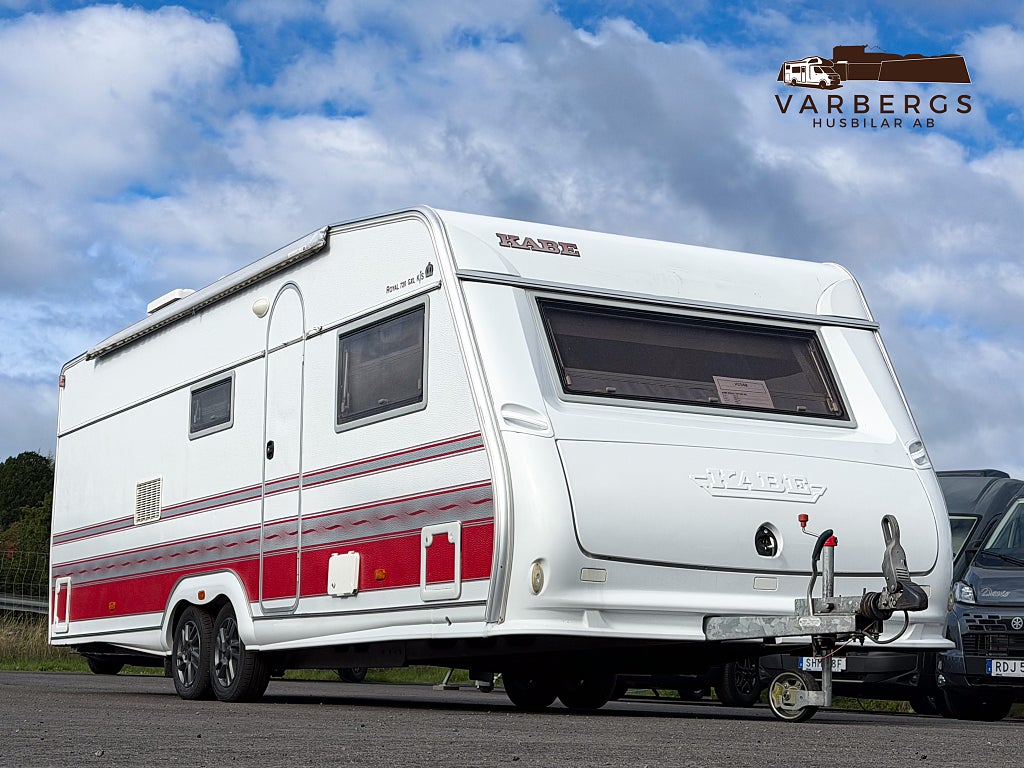 Kabe ROYAL 720 GXL KS Vintervagn / Alde / AC / Tält / fullbredd / 193