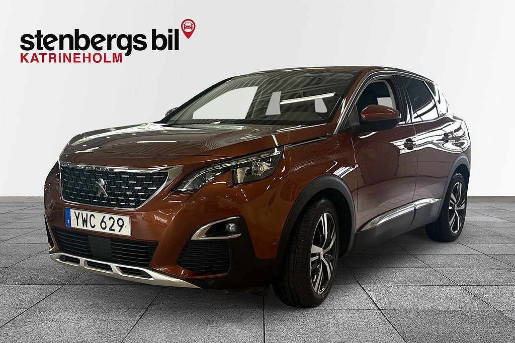 Peugeot 3008 2.0 BlueHDi Allure Diesel-Värmare Drag S+V Hjul 150hk