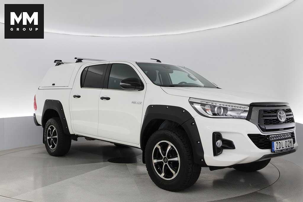 Toyota Hilux Dubbelhytt Kåpa Avdragbar Moms Backkamera