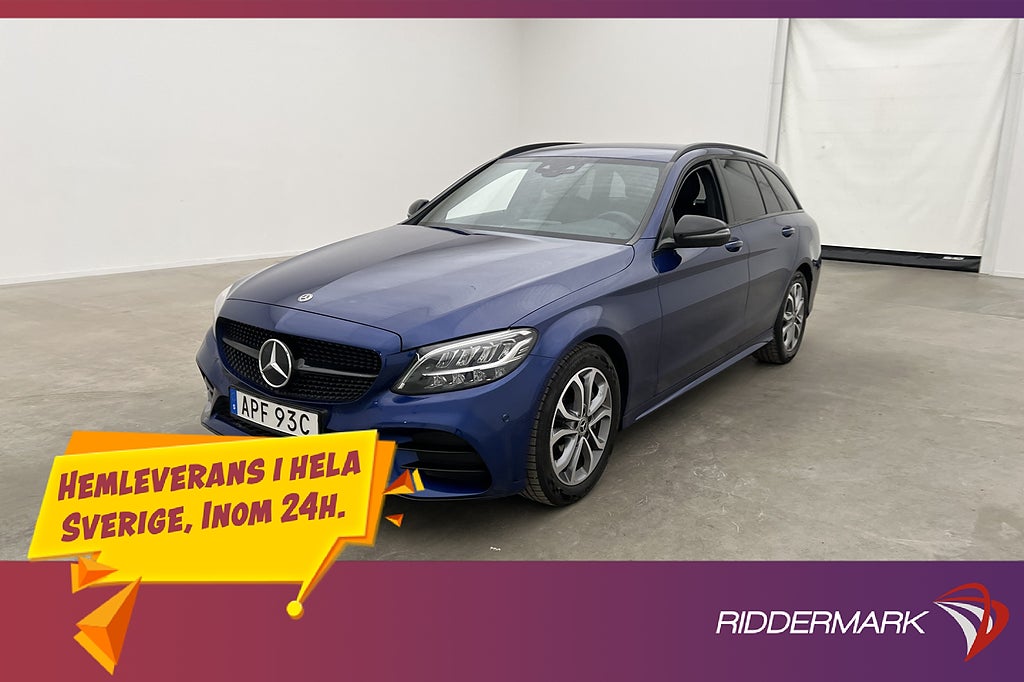 Mercedes-Benz C 200 T AMG Line Cockpit Kamera Navi Dragkrok
