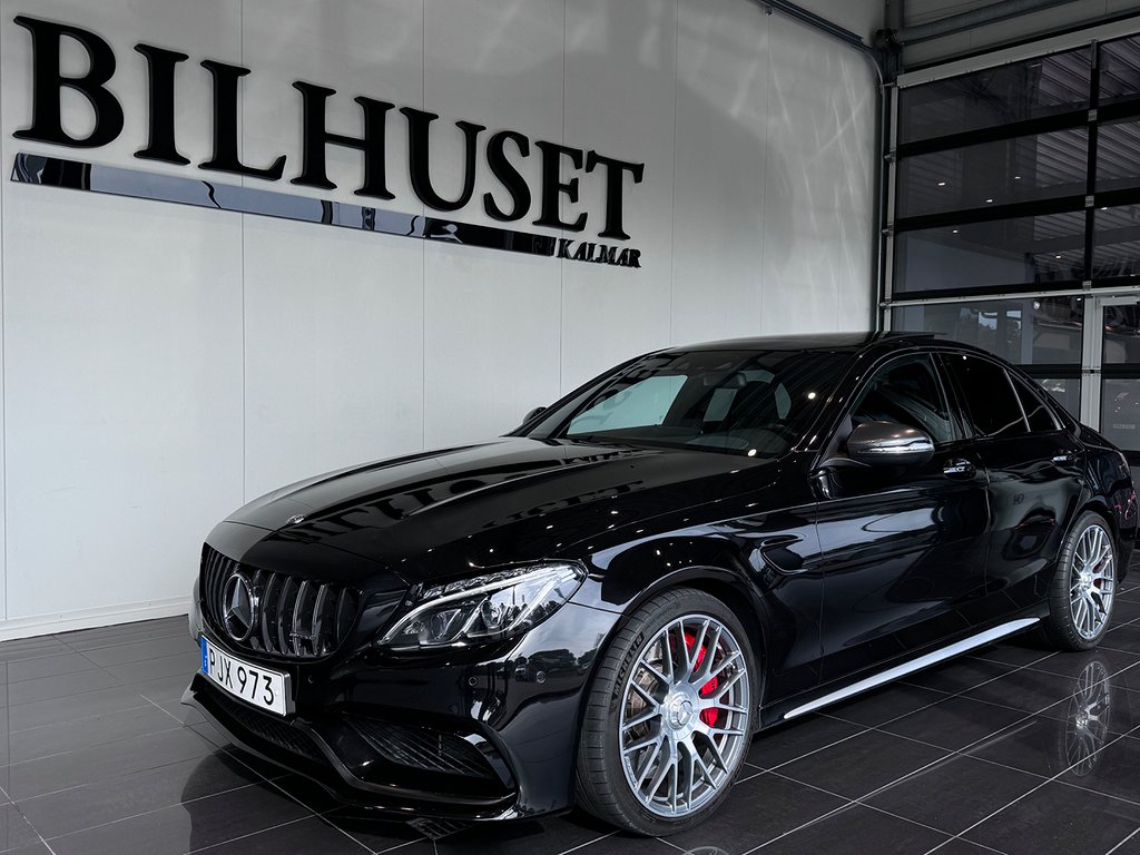 Mercedes-Benz C 63 S AMG * 620HK * BRABUS *SV-SÅLD *Låga Mil