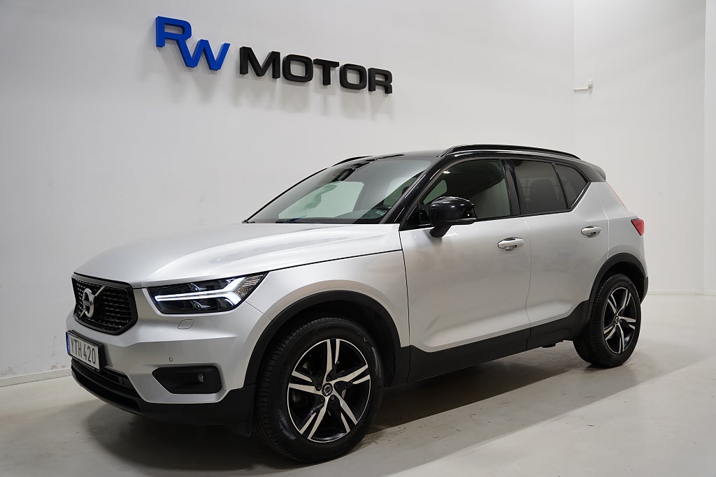 Volvo XC40 T4 R-Design B-kamera Skinn P-värmare VOC RÄNTA 2,95%