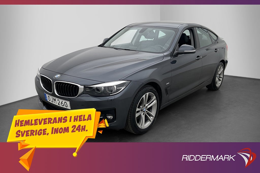 BMW 320 d xDrive Gran Turismo Sport line Skinn Sensorer