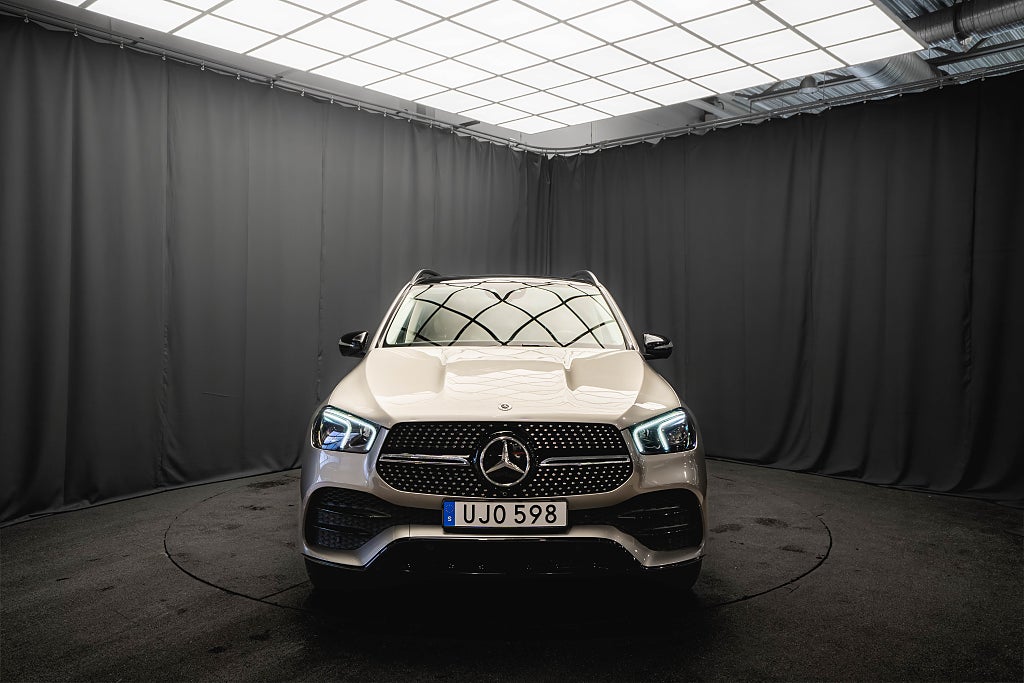 Mercedes-Benz GLE 350 de 4M AMG PANO LUFT BUR 21'' DRAG MINNE 1ÄGARE MOMS