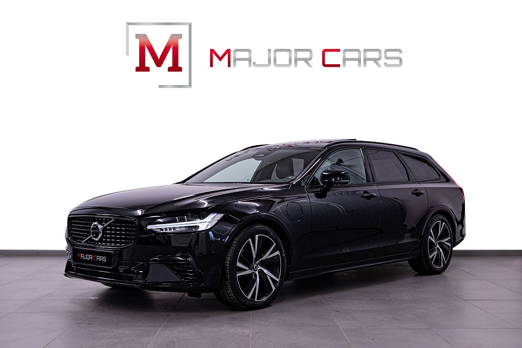 Volvo V90 T8 AWD R-Design Pano H/K 360° HuD Drag Värmare 392hk