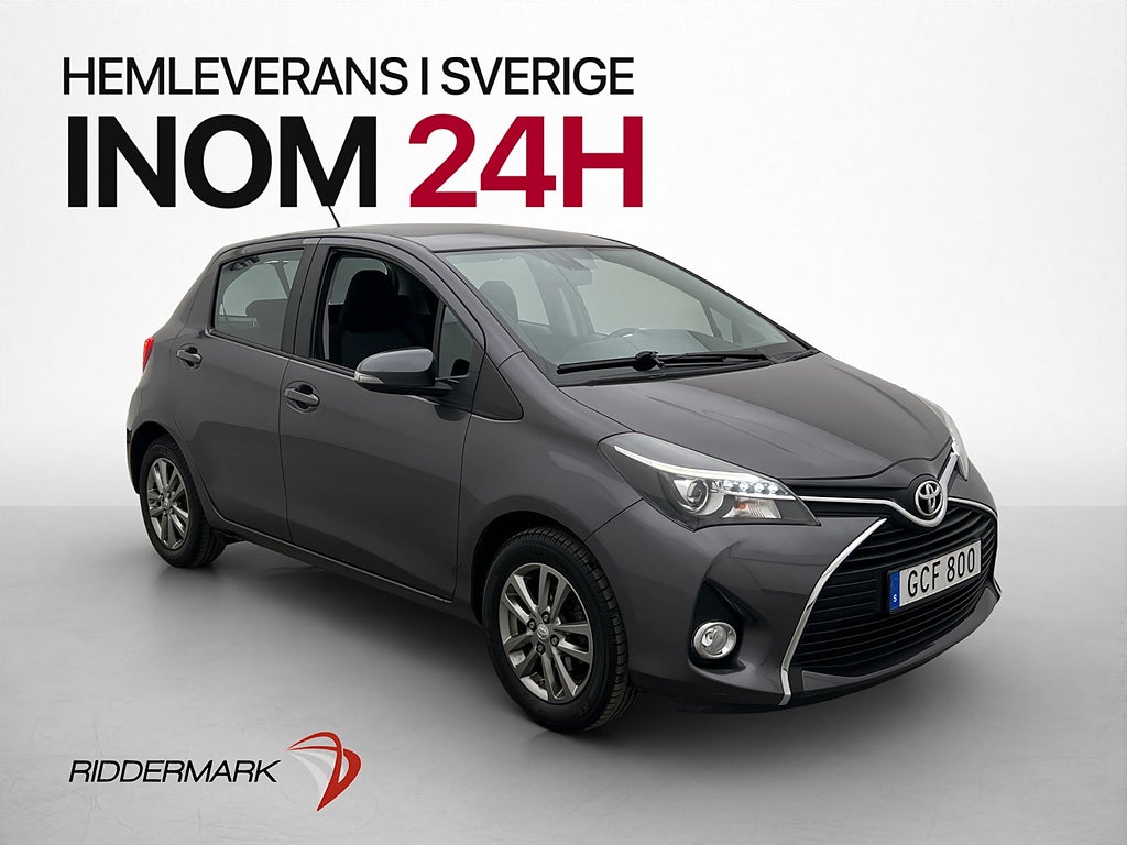 Toyota Yaris 1.3 Dual VVT-i 99hk Backkamera Farthållare