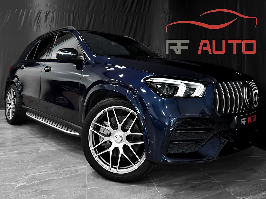 Mercedes-Benz GLE53 AMG 53 4MATIC+ 7-sits Pano Värmare Drag Head-Up 435hk