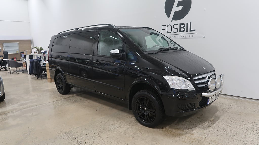 Mercedes-Benz Viano CDI 2.2 4M 3.0t Aut-Drag-Värmare-SoV 7-sits