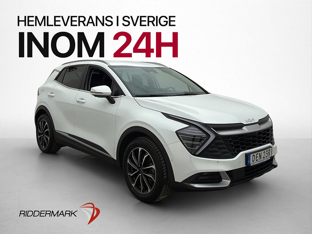 Kia Sportage AWD PHEV 265hk Kamera CarPlay Navi 360°