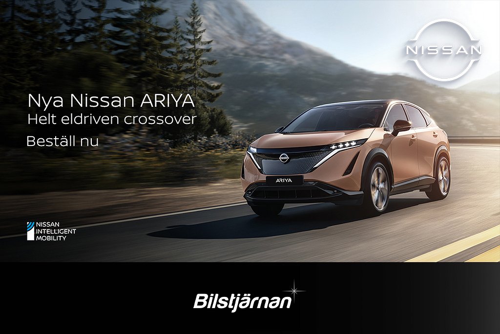 Nissan Ariya Evolve 87kWh e-4ORCE *50,000kr MILJÖBONUS 8/11*