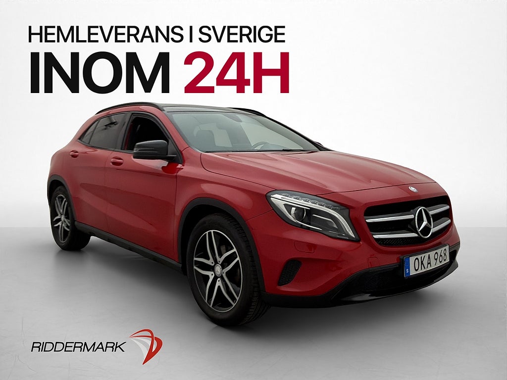 Mercedes-Benz GLA 200 156hk Urban Line Pano Kamera Sätesvärm