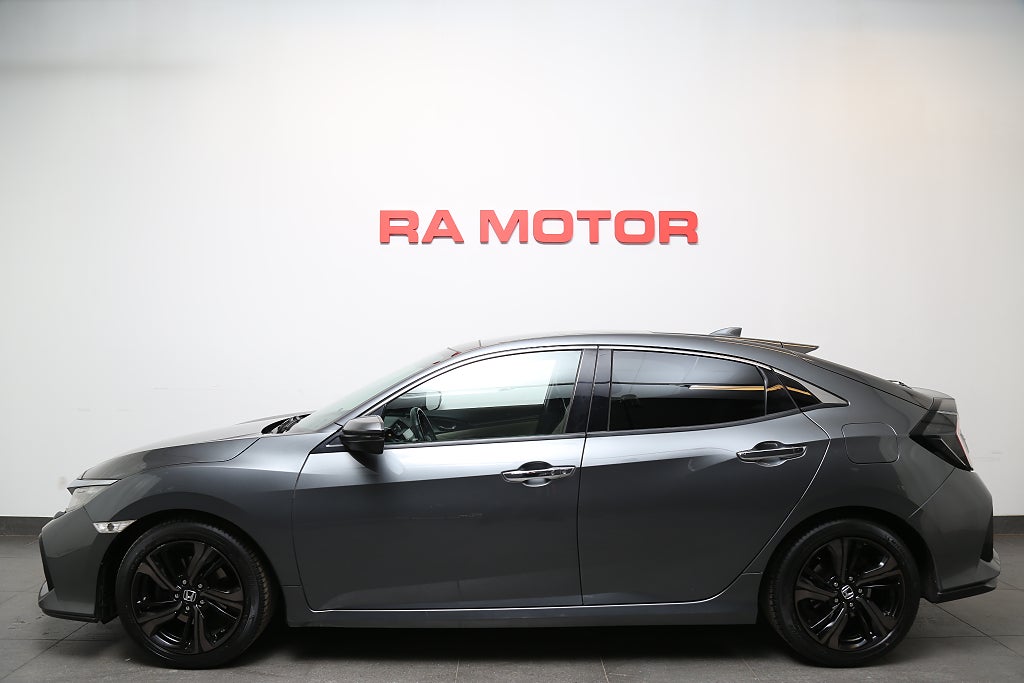 Honda Civic 1,5 i-VTEC Turbo 182hk Prestige Aut Glastak Skinn Motorv 2017