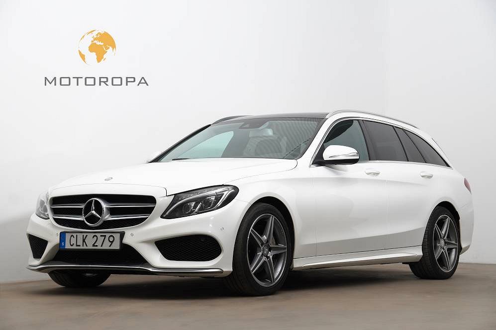 Mercedes-Benz C 220 T d AMG / Pano / Drag 4.95% ränta