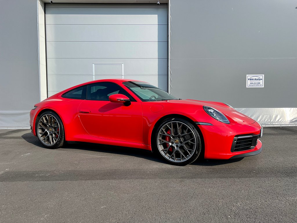 Porsche 911 992 Carrera S PDK S-avgas, sport Chrono 1-ägare.