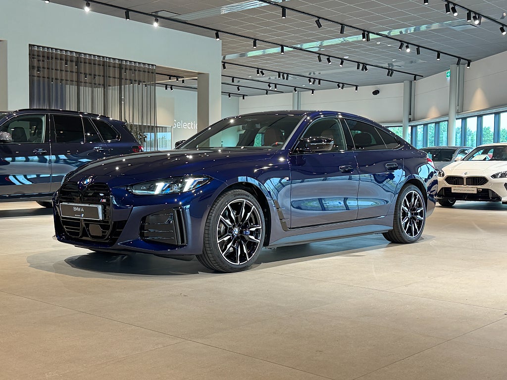 BMW i4 M60 xDrive H/K Elstolar Drag D/A Pro Rattvärme 601hk
