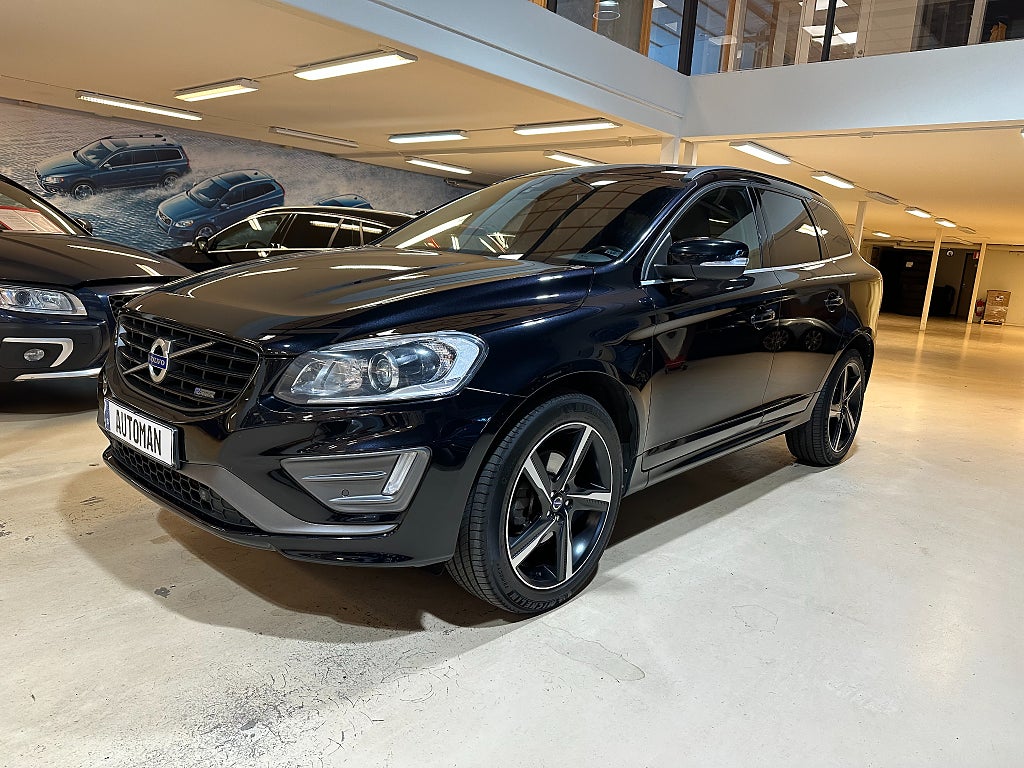 Volvo XC60 D5 AWD Polestar Optimering R-Design Black R Pano