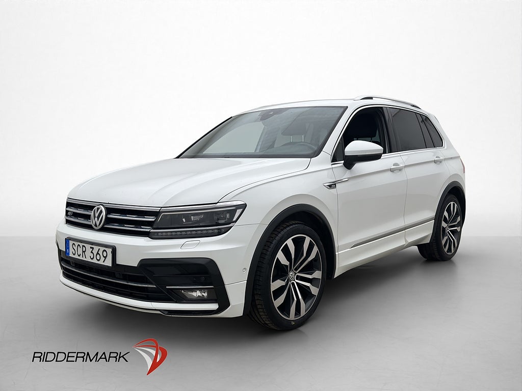 Volkswagen Tiguan 4M R-Line Cockpit D-Värm Skinn Kamera Drag