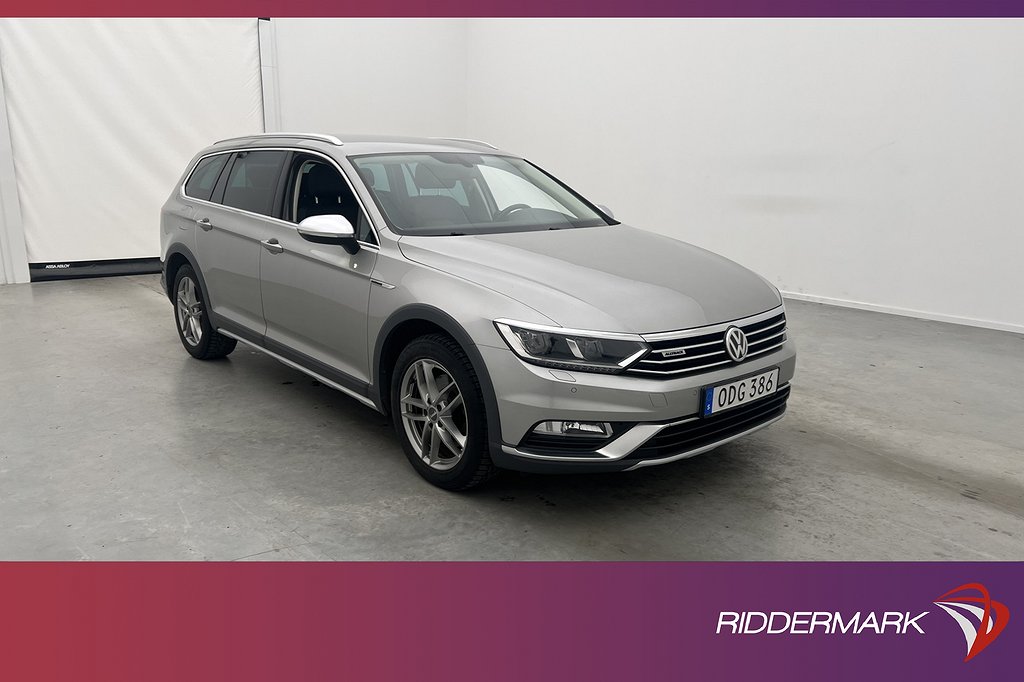 Volkswagen Passat Alltrack 4M 190hk D-Värm Kamera Skinn Drag