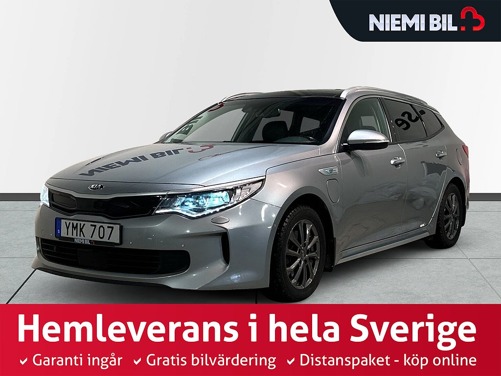 Kia Optima Sport Wagon Plug-in Hybrid Pano H/K Drag MoK SoV