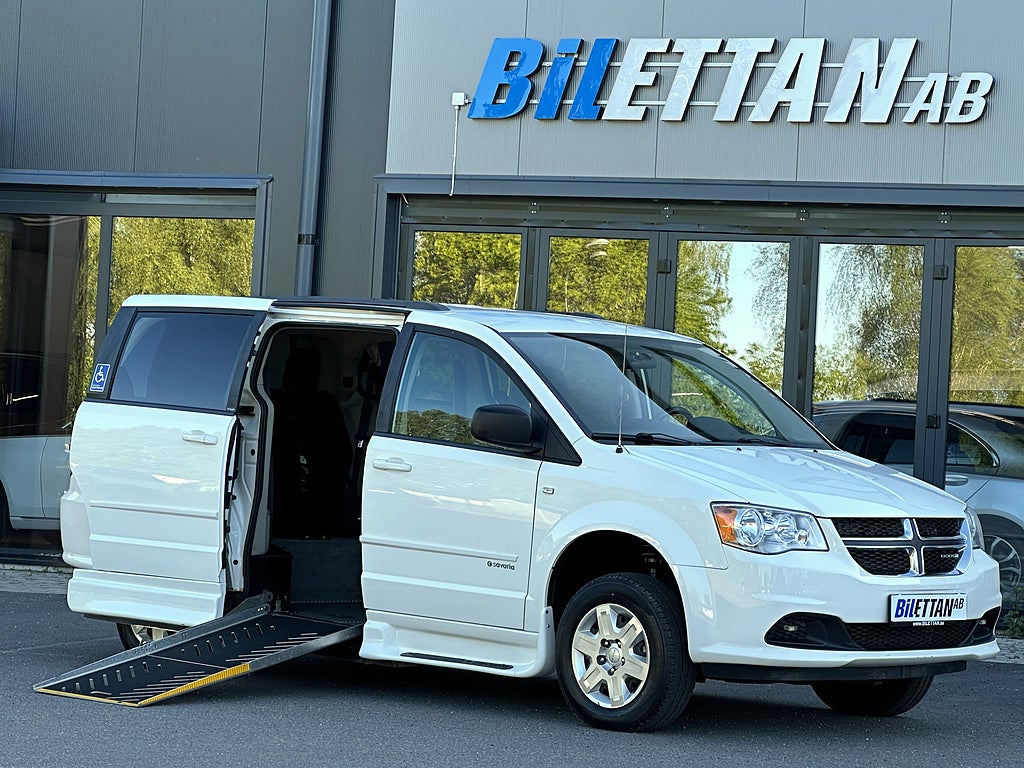 Dodge Grand Caravan 3.6 V6 Flex Fuel|Handikappanpassad|Ramp