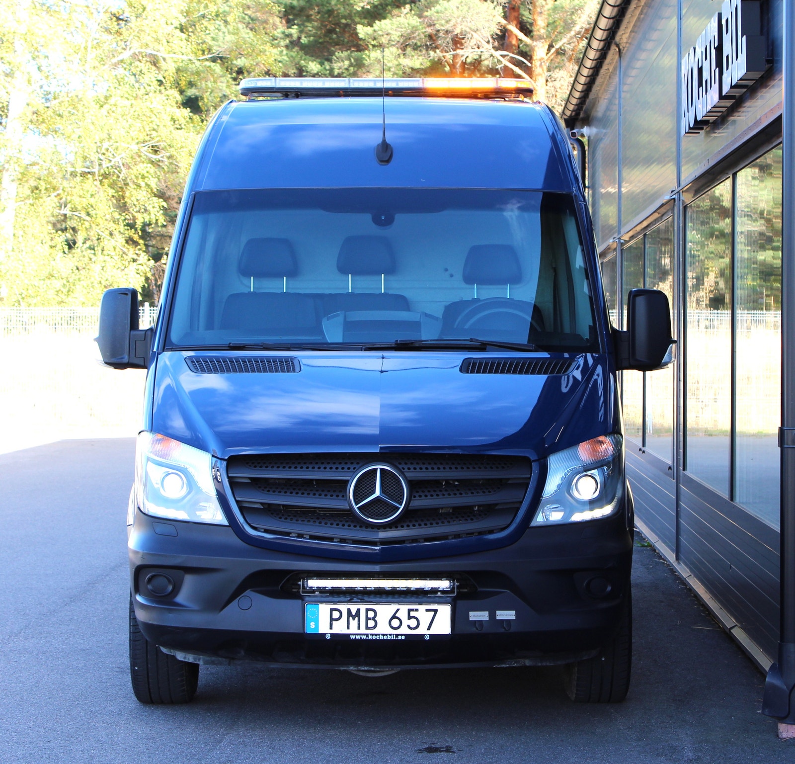 Mercedes-Benz Sprinter 316 156HK, Servicebil, Drag, Värmare, Elverk, S&V-hjul 2018 - miniatyr 4