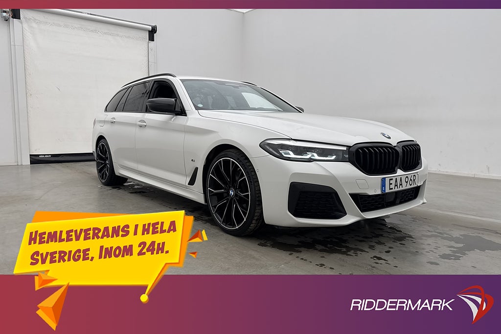 BMW 520d xDrive M Sport Läder Adapt-fart Kamera Display Key