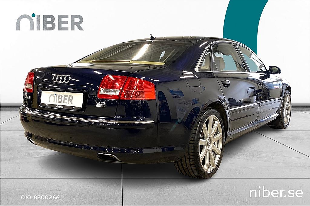 Audi A8 L 6.0 W12 quattro, 450hk, låg mil, Xbox m skärmar bak,