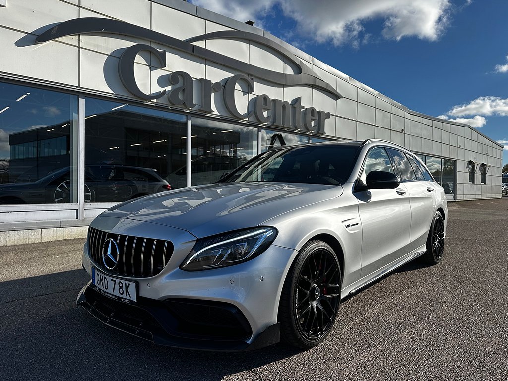 Mercedes-Benz AMG C63 S * Designo * Kolfiber *  Nyservad  