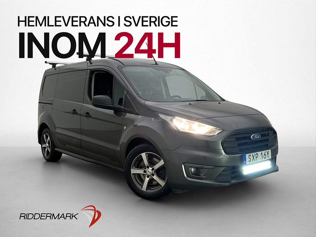 Ford Transit Connect LWB Fjärr-Värm Drag V-inr B-Kamera Moms