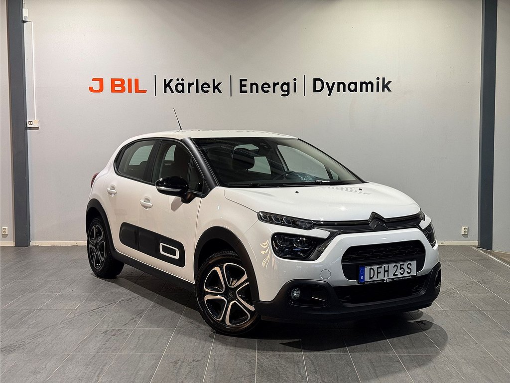 Citroën C3 FEEL PT 1.2 PT 83hk - CARPLAY, EN ÄGARE