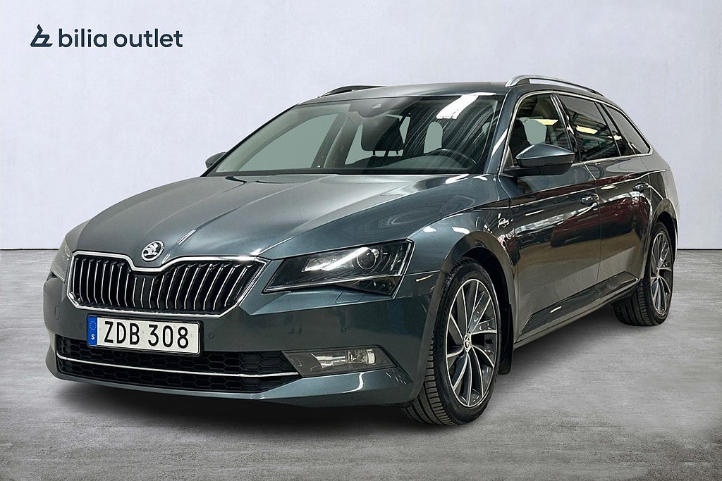 Skoda Superb Kombi 2.0 TDI 4x4 L&K 190hk Navi B-kam Drag CANTON