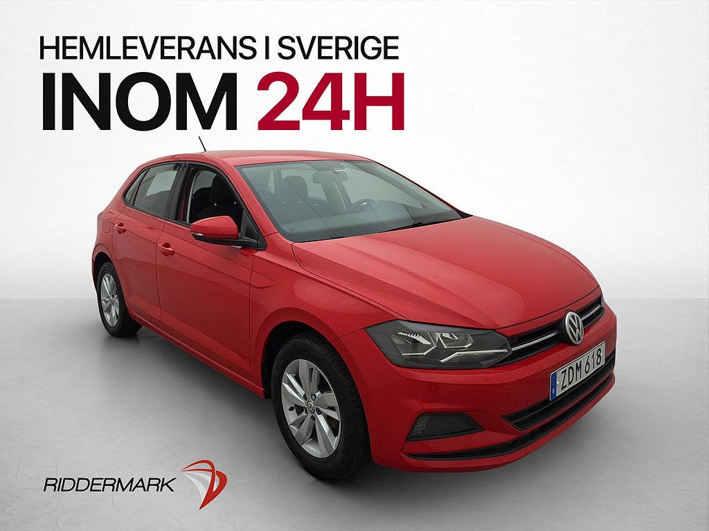 Volkswagen Polo 1.0 TSI 95hk Bluetooth Farthållare