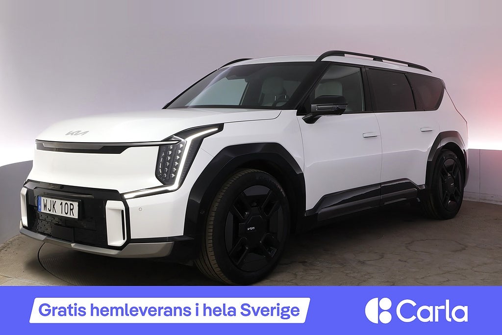 Kia EV9 AWD GT Line Drag Pano Meridian HuD 360 V-hjul