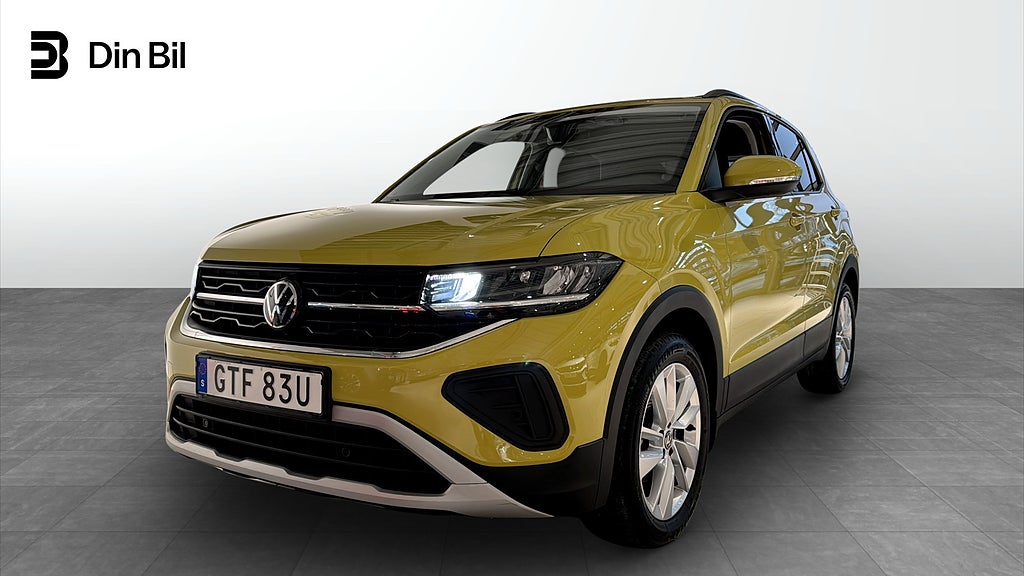 Volkswagen T-CROSS 95hk Backkamera/P-Sensorer/CarPlay