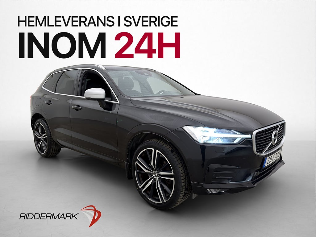 Volvo XC60 T5 AWD R-Design VOC Värmare Navi Elstol BLIS