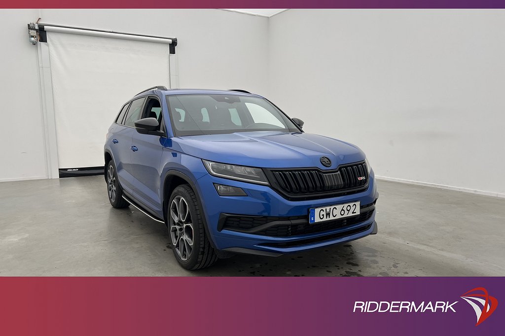 Skoda Kodiaq RS 2.0 TDI 4x4 240hk Värm Cockpit Canton Kamera