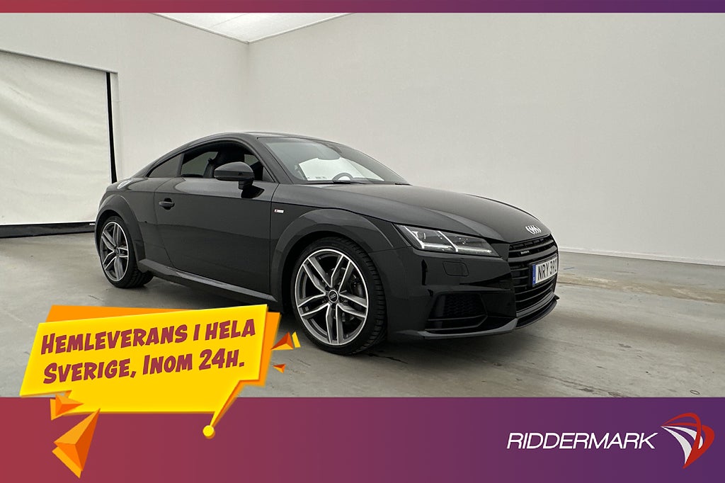 Audi TT Coupé 2.0 TFSI Quattro S-line Cockpit Matrix 230hk