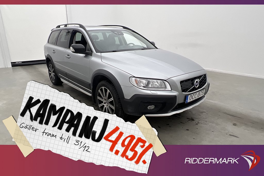 Volvo XC70 D4 AWD Dynamic VOC Värm Taklucka H/K 4,95% Ränta