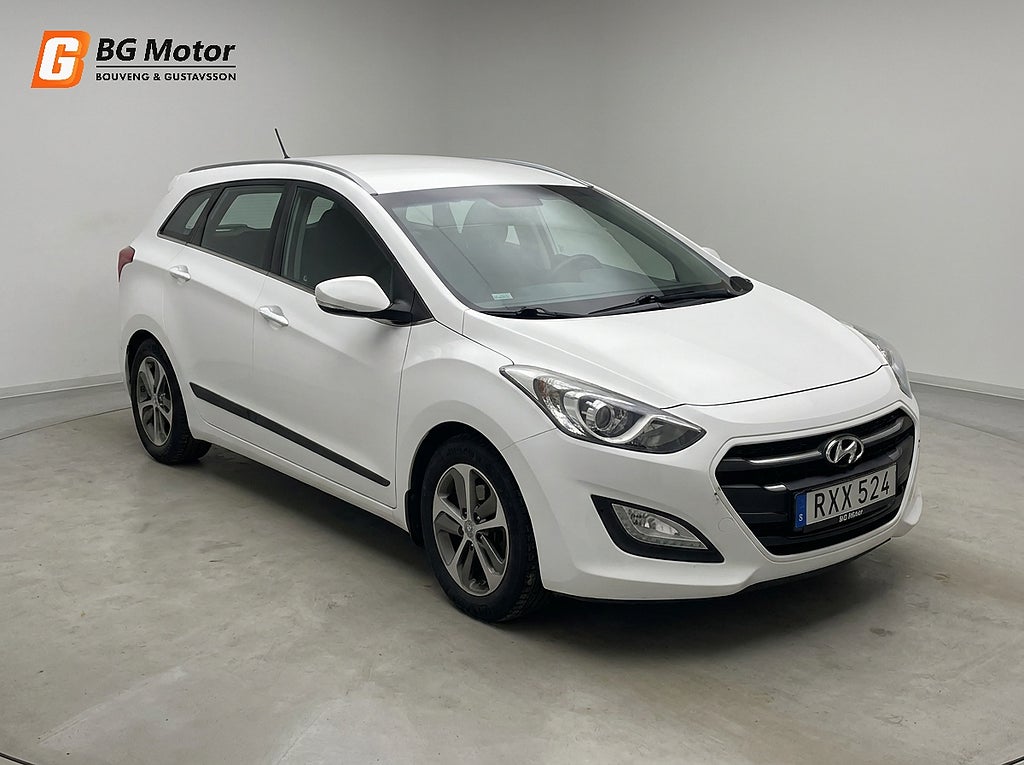 Hyundai i30 1.6 CRDi 110HK PDC/Rattvärme/BT