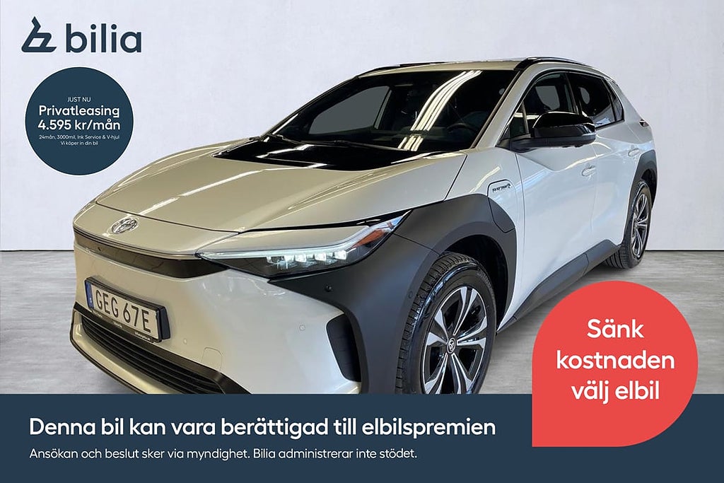 Toyota bZ4X 2WD EXECUTIVE PRIVATLEASING 4595KR/MÅN