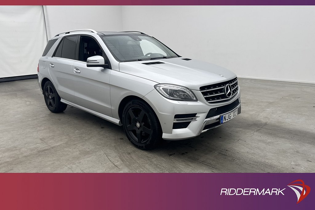 Mercedes-Benz ML 350 4M 258hk AMG Pano Luft Värm Drag