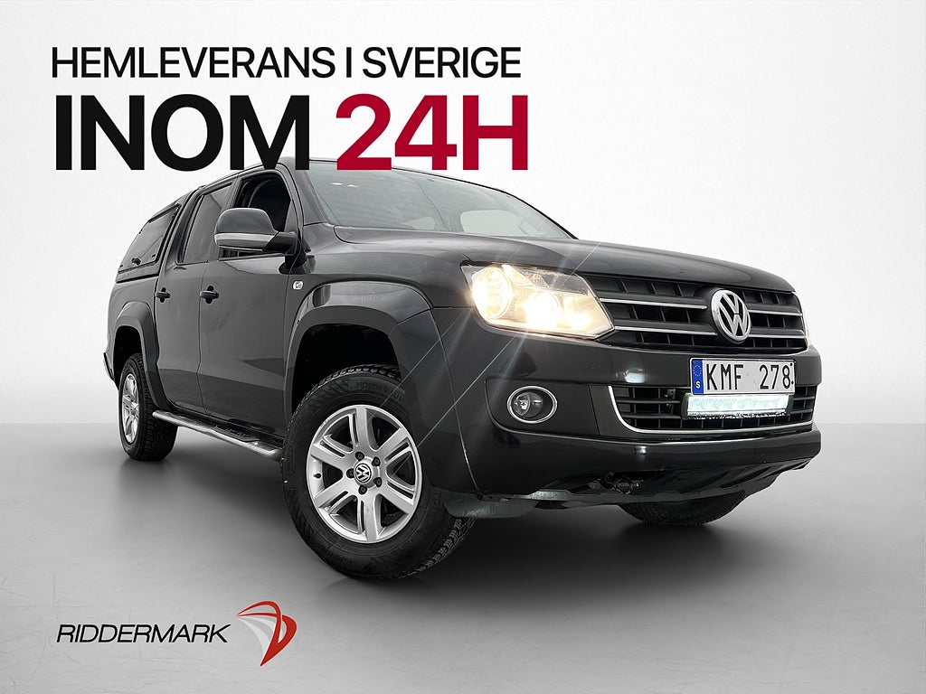 Volkswagen Amarok 2.0TDI 4Motion Dragkrok PDC Flak Diff Moms