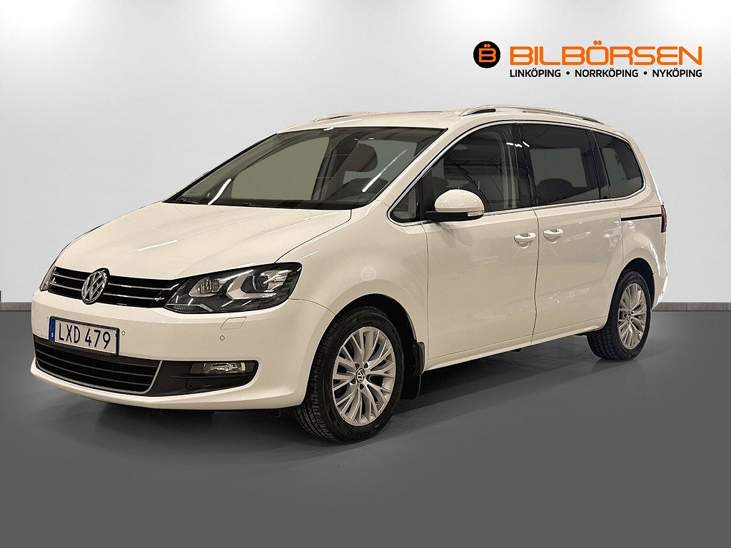 Volkswagen Sharan 2.0 TDI 4Motion 7-stis 1.99% Ränta (El-dörrar, Värmare)