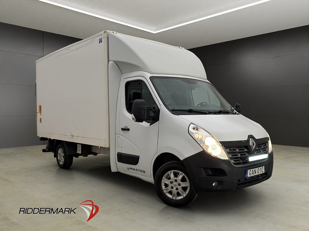 Renault master 2.3 BAKGAVELLYFT Värmare 3-Sits Sidodörr Moms