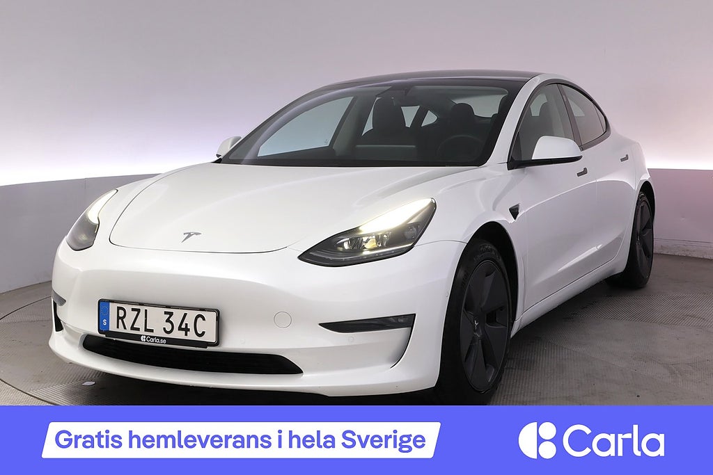 Tesla Model 3 Long Range AWD Refresh Drag Autopilot Panorama