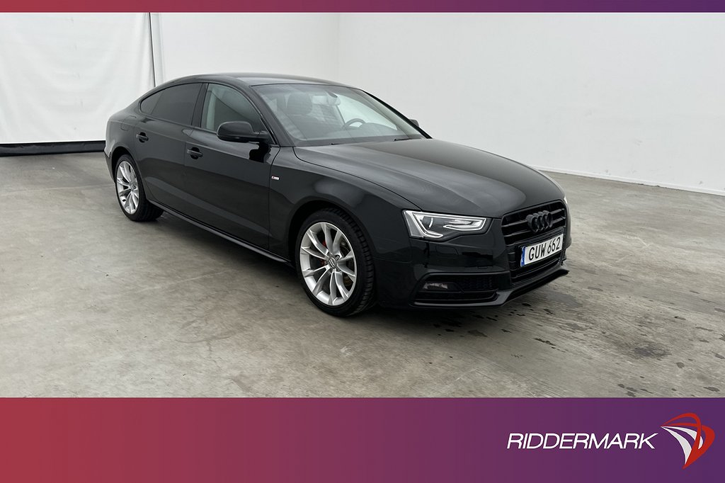 Audi A5 Sportback TFSI 177hk S-Line Sensorer Farthållare