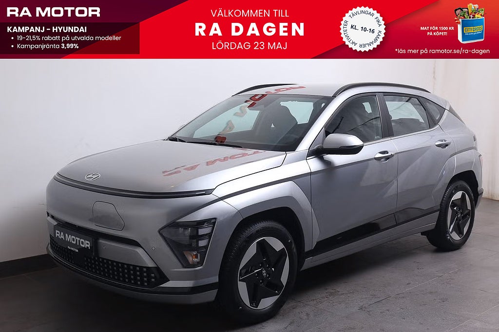 Hyundai Kona EV 48,4kwh Essential Avbetalningskampanj
