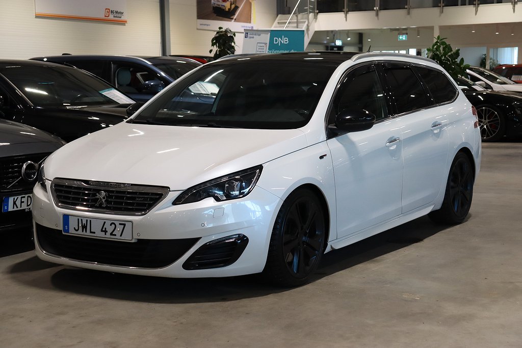 Peugeot 308 SW 2.0 BlueHDi 180HK GT Aut Pano/Navi/Fullservad