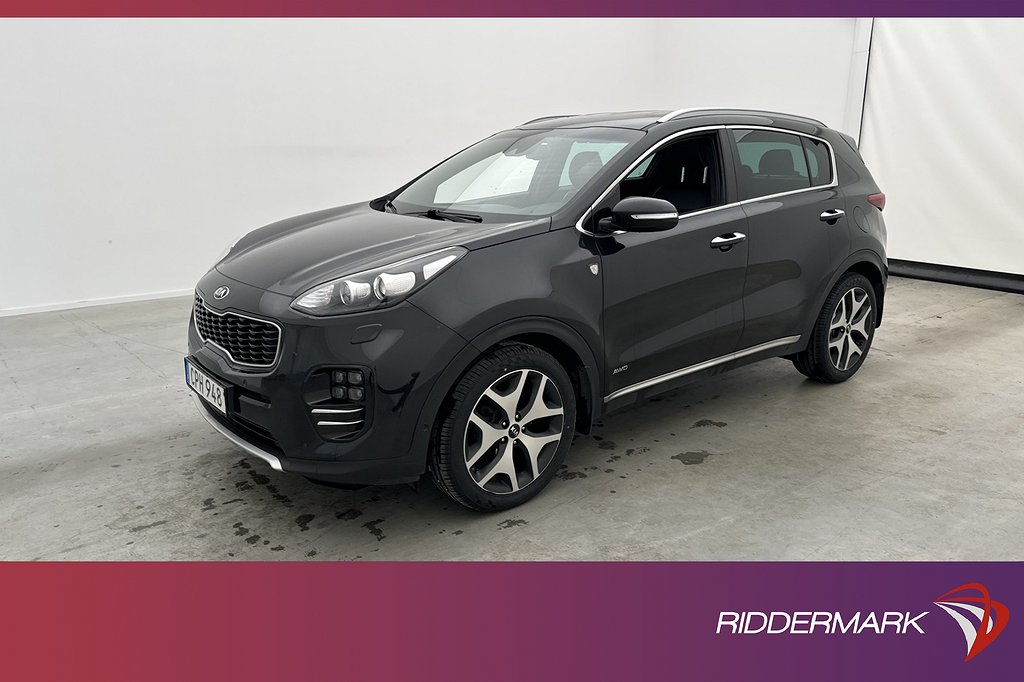 Kia Sportage AWD 185hk GT-Line Värm JBL Kamera Navi Skinn